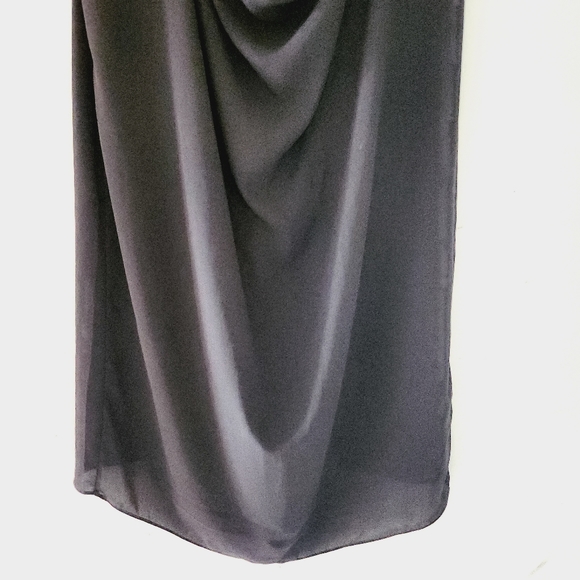 BCBGMAXAZRIA Jena Ruffle Front Shift Dress - Picture 9 of 11